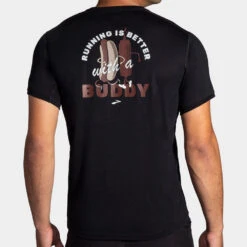 Brooks Distance Graphic Short Sleeve Men's 28 Brooks Distance Graphic Short Sleeve Men's -BROOKS Store 056934 013 2