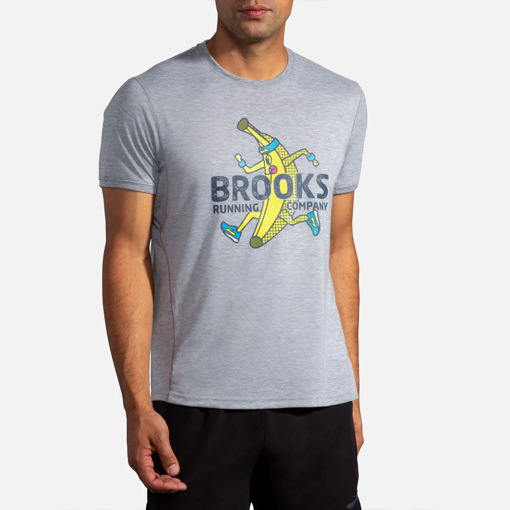 Brooks Distance Graphic Short Sleeve Men's 10 Brooks Distance Graphic Short Sleeve Men's - Image 10
