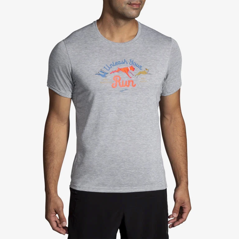 Brooks Distance Graphic Short Sleeve Men's 14 Brooks Distance Graphic Short Sleeve Men's - Image 14