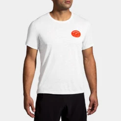 Brooks Distance Graphic Short Sleeve Men's 24 Brooks Distance Graphic Short Sleeve Men's -BROOKS Store 056934 146 1