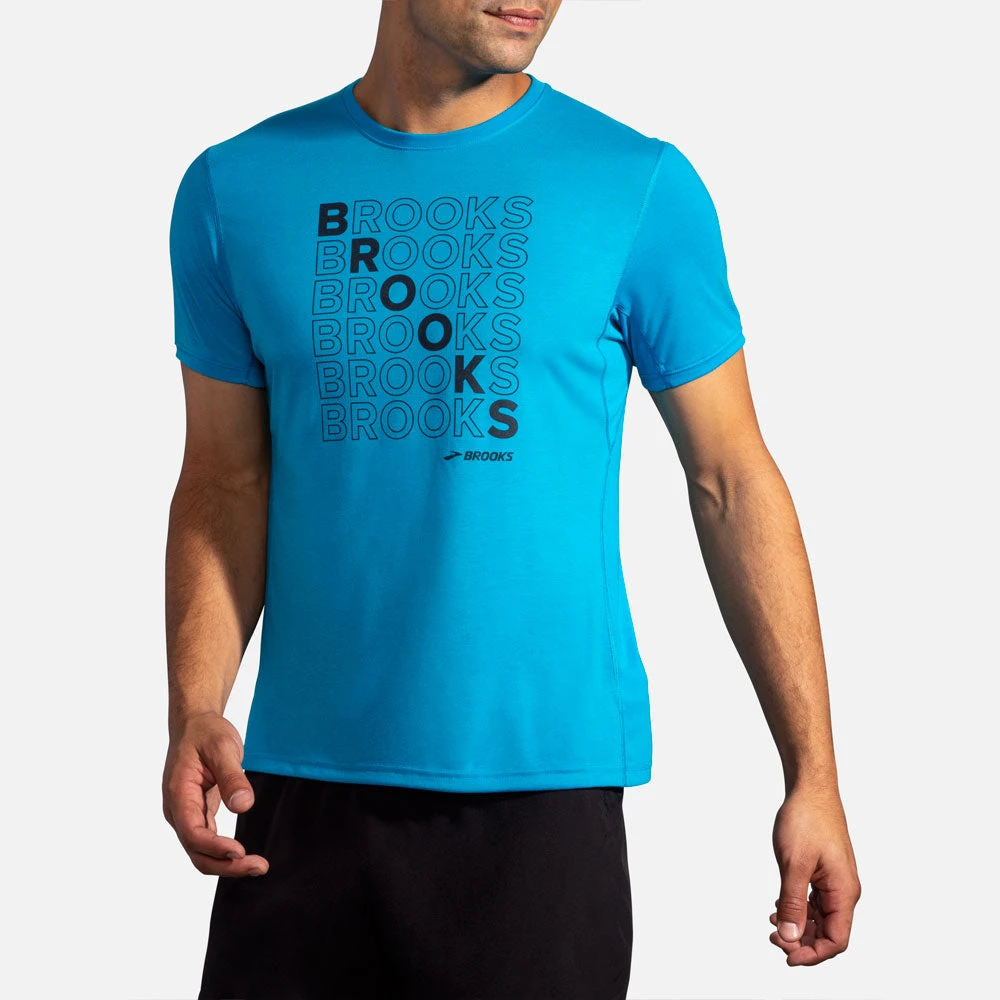 Brooks Distance Graphic Short Sleeve Men's 1 Brooks Distance Graphic Short Sleeve Men's