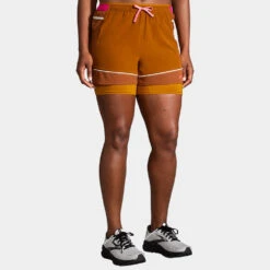 Brooks High Point 3" 2-in- Short Women's -BROOKS Store 057279 290 1