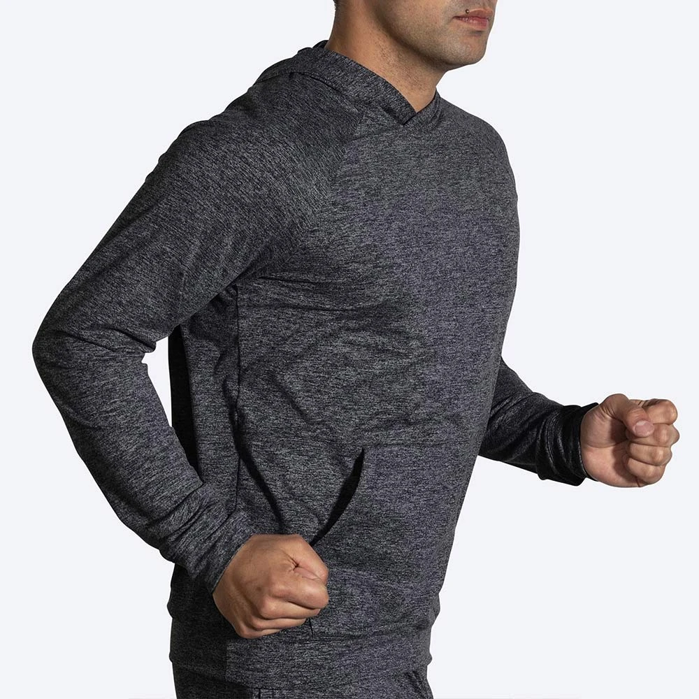 Brooks Luxe Hoodie Men's 2 Brooks Luxe Hoodie Men's - Image 2