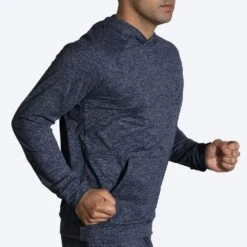 Brooks Luxe Hoodie Men's 9 Brooks Luxe Hoodie Men's -BROOKS Store 057567 471 2