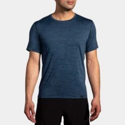 Brooks Luxe Short Sleeve Men's 24 Brooks Luxe Short Sleeve Men's -BROOKS Store 057585 412 1