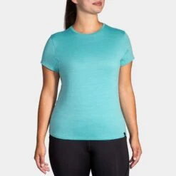 Brooks Luxe Short Sleeve Women's 16 Brooks Luxe Short Sleeve Women's -BROOKS Store 057587 427 1