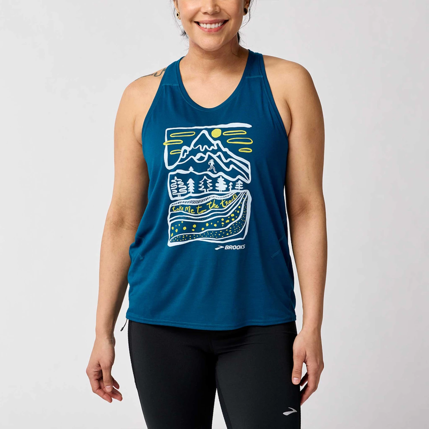 Brooks Distance Tank 3.0 Women's 8 Brooks Distance Tank 3.0 Women's - Image 8
