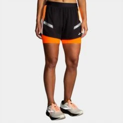 Brooks Run Visible 4" 2-in-1 Short 2.0 Women's