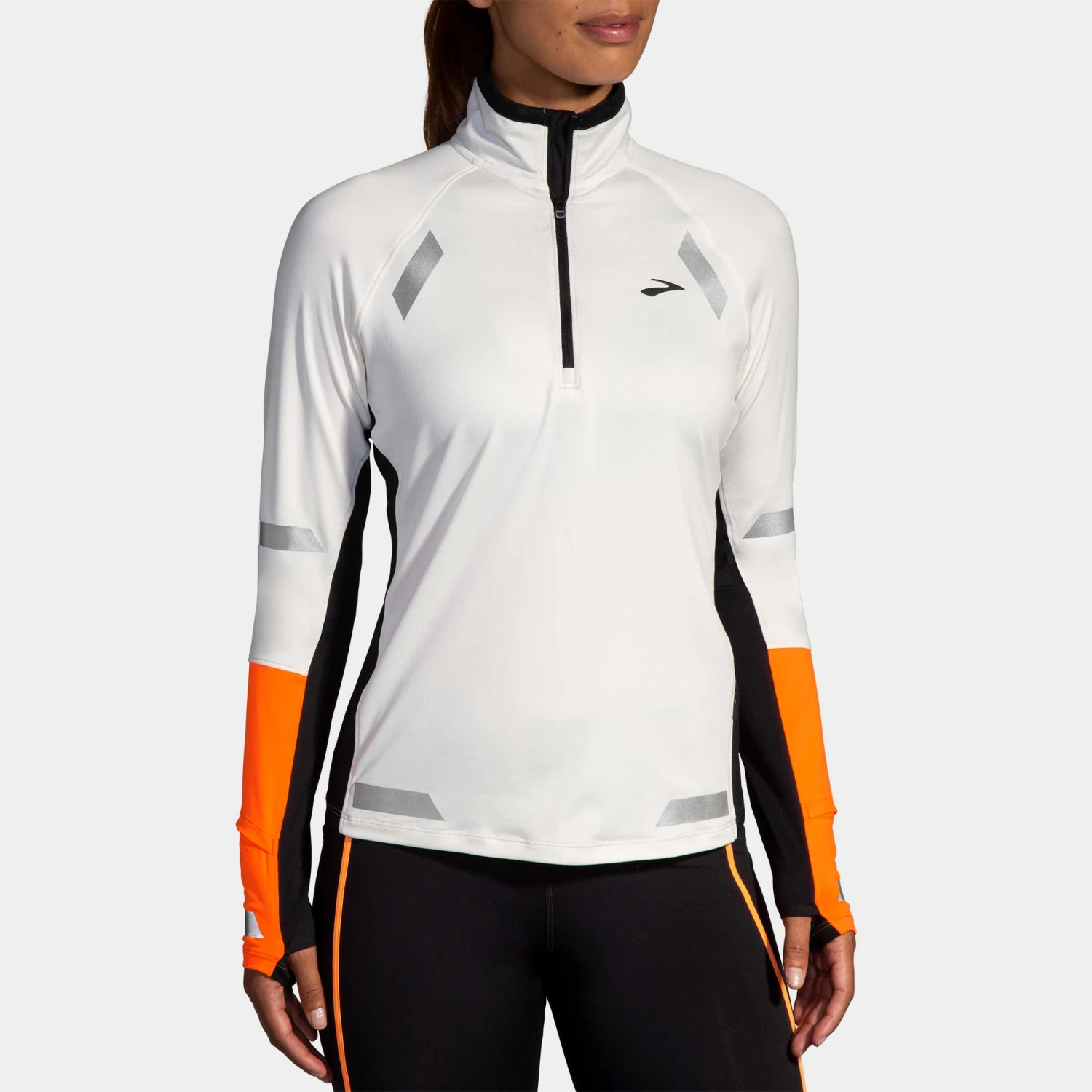 Brooks Run Visible 1/2 Zip 2.0 Women's 1 Brooks Run Visible 1/2 Zip 2.0 Women's