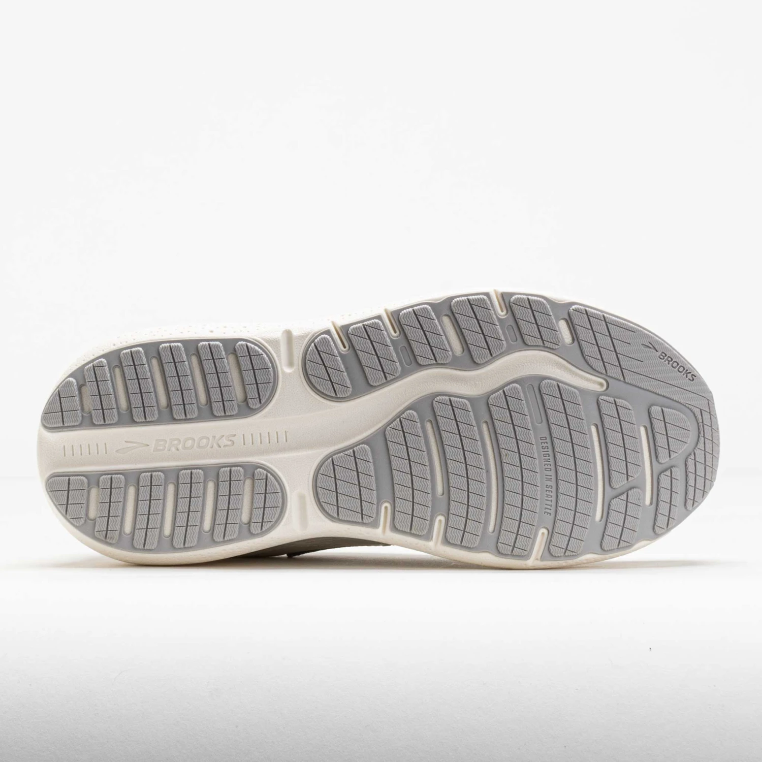 Brooks Ghost Max Leather Women's White/White 4 Brooks Ghost Max Leather Women's White/White - Image 4