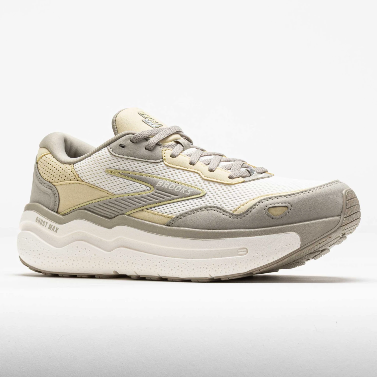 Brooks Ghost Max SE Men's London Fog/Green Haze/Coconut 5 Brooks Ghost Max SE Men's London Fog/Green Haze/Coconut - Image 5