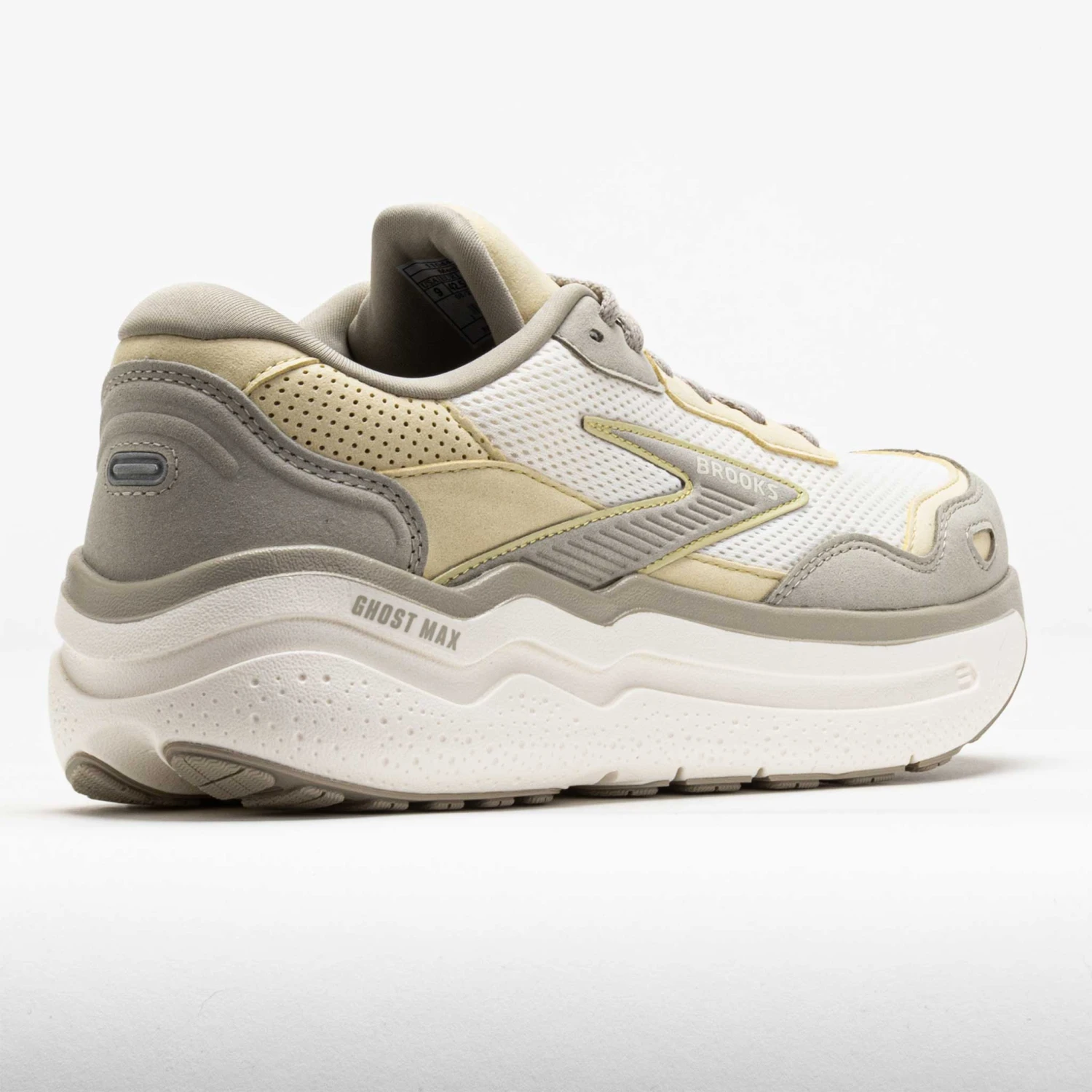 Brooks Ghost Max SE Men's London Fog/Green Haze/Coconut 6 Brooks Ghost Max SE Men's London Fog/Green Haze/Coconut - Image 6