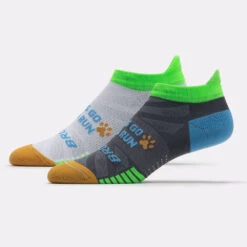 Brooks Ghost Lite No-Show Sock 2-Pack -BROOKS Store 651283 023 1