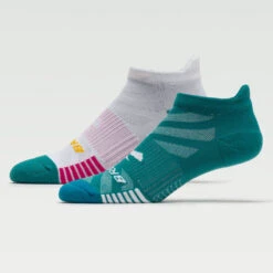 Brooks Ghost Lite No-Show Sock 2-Pack -BROOKS Store 651283 358 1