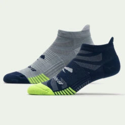 Brooks Ghost Lite No-Show Sock 2-Pack -BROOKS Store 651283 468 1