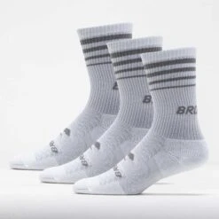 Brooks Run-In Crew Sock 3 Pack -BROOKS Store 651421 100 1